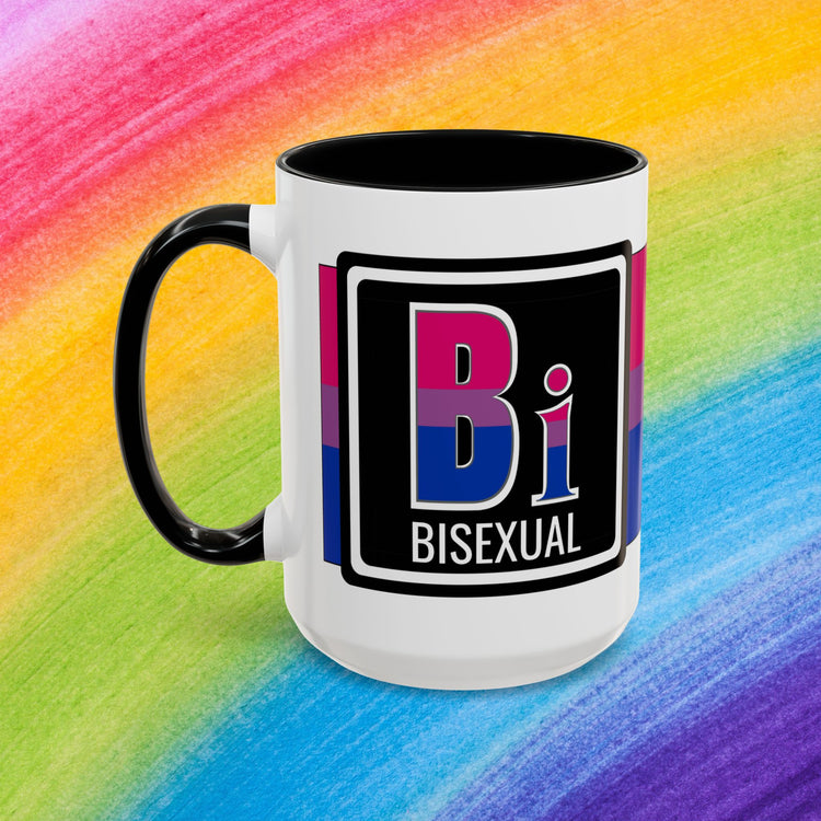Bisexual Pride - Accent Coffee Mug (11, 15oz)