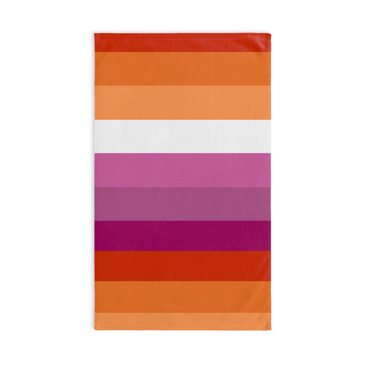 Lesbian Pride Hand Towel