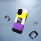 Non-Binary Pride Impact-Resistant Phone Case
