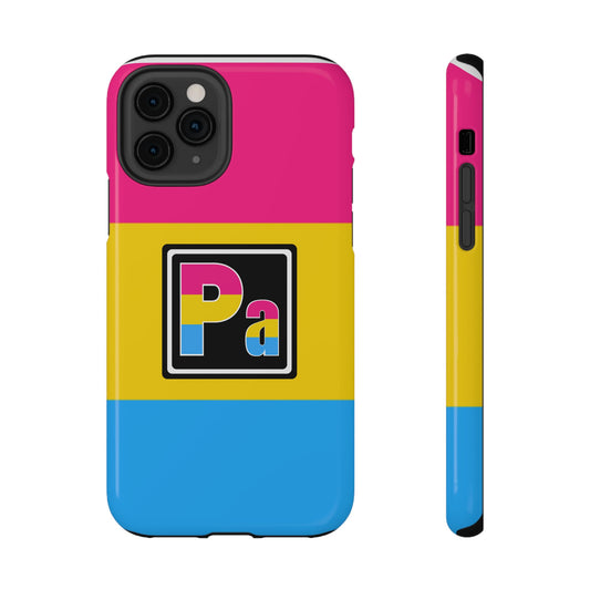 Pansexual Pride Phone Case | Impact-Resistant, Glossy or Matte Finish