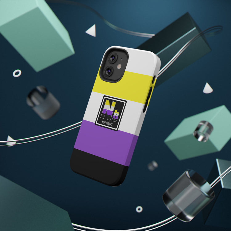 Non-Binary Pride Impact-Resistant Phone Case