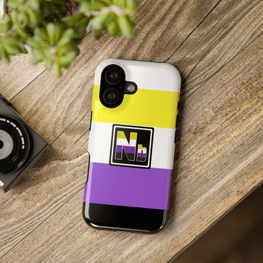 Non-Binary Pride Impact-Resistant Phone Case