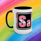 Sapphic Pride - Accent Coffee Mug (11, 15oz)