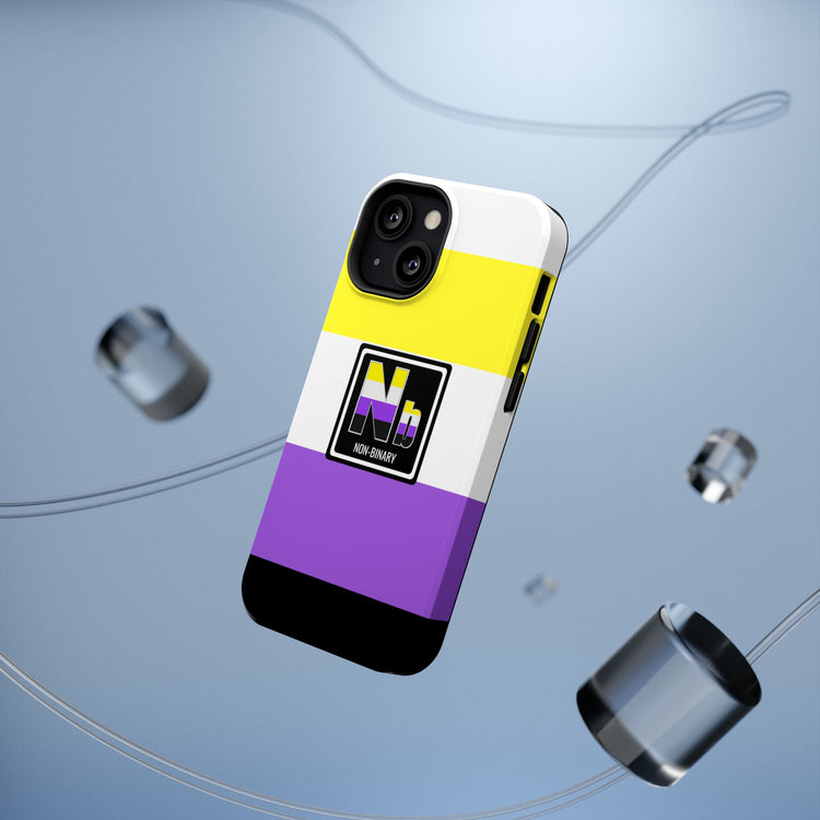 Non-Binary Pride Impact-Resistant Phone Case