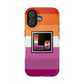 Lesbian Pride Impact-Resistant Phone Case