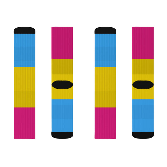 Pansexual Pride Socks