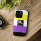 Non-Binary Pride Impact-Resistant Phone Case
