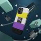 Non-Binary Pride Impact-Resistant Phone Case