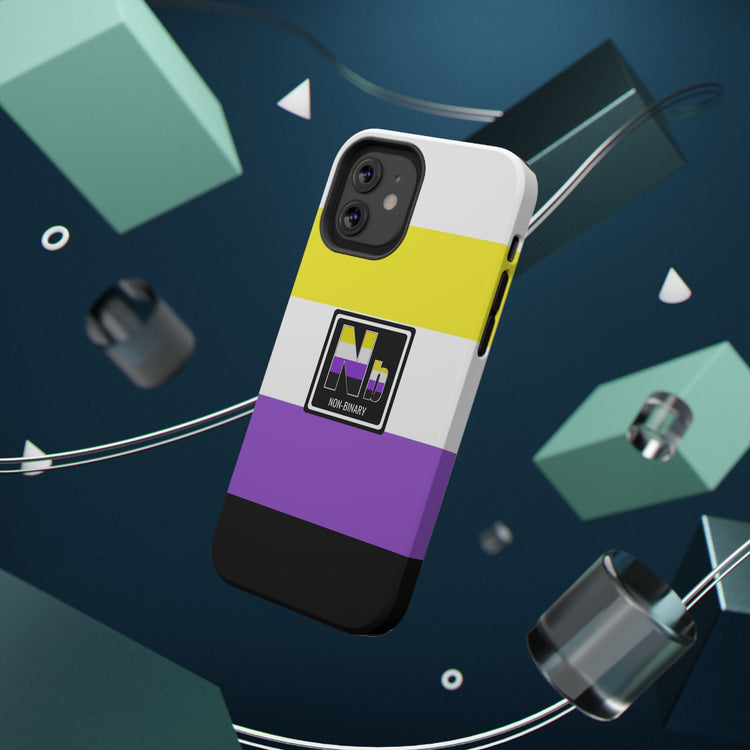 Non-Binary Pride Impact-Resistant Phone Case