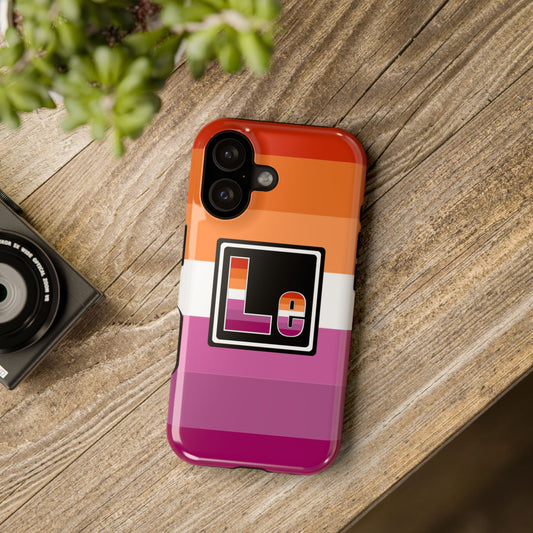 Lesbian Pride Impact-Resistant Phone Case