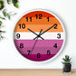 Lesbian Pride Wall Clock