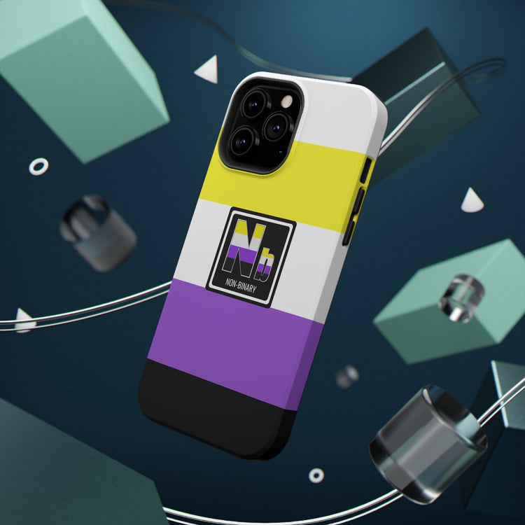 Non-Binary Pride Impact-Resistant Phone Case