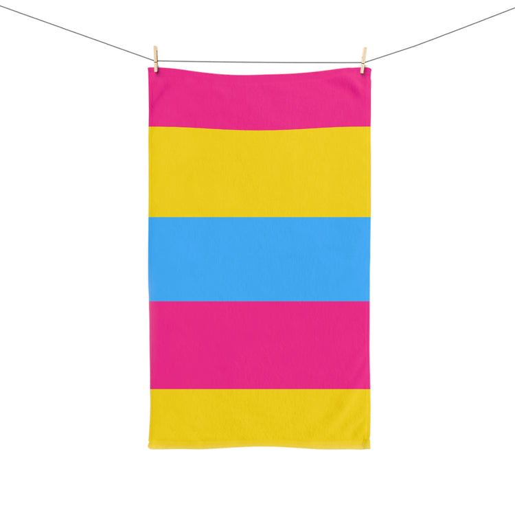 Pansexual Pride Hand Towel