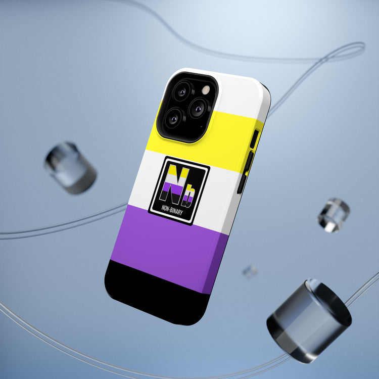Non-Binary Pride Impact-Resistant Phone Case