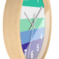 Gay Pride Wall Clock