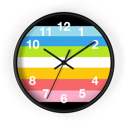 Queer Pride Wall Clock